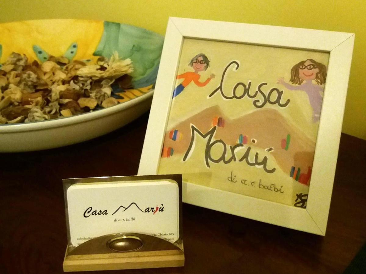 Appartamento Casa Mariu' Napoli Esterno foto